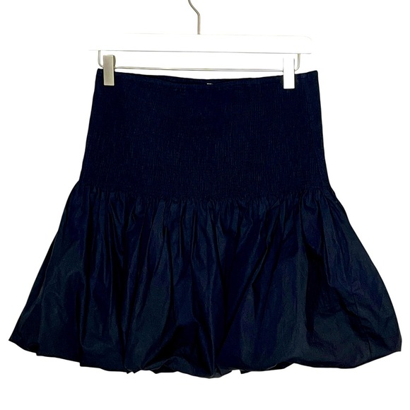 MARE MARE X ANTHRPOLOGIE Black Bubble Hem Skirt - Picture 1 of 3